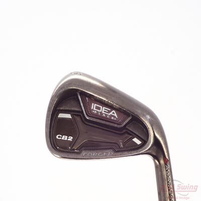 Adams Idea Pro Black CB2 Single Iron 6 Iron FST KBS Tour 90 Steel Regular Right Handed 37.5in