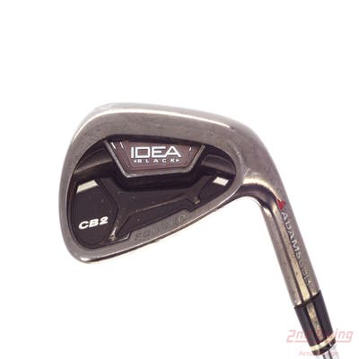 Adams Idea Pro Black CB2 Single Iron Pitching Wedge PW FST KBS Tour 90 Steel Regular Right Handed 35.5in