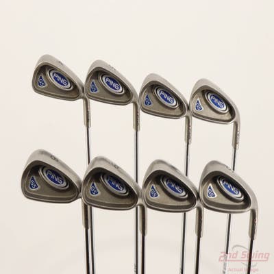 Ping G5 Iron Set 4-PW SW Stock Steel Shaft Steel Stiff Right Handed Red dot +1/4"