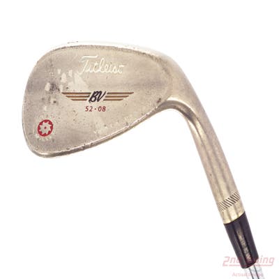 Titleist 2009 Vokey Spin Milled Black Wedge Gap GW 52° 8 Deg Bounce Titleist Vokey BV Steel Wedge Flex Right Handed 35.75in