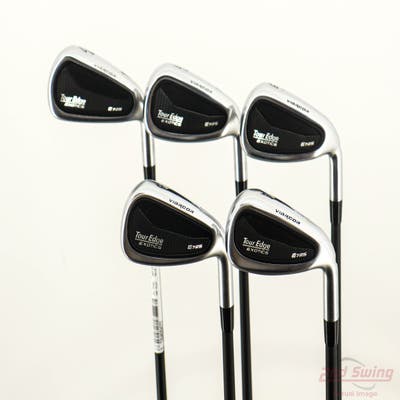 Tour Edge Exotics E725 Iron Set 7-PW AW Project X Cypher 2.0 60 Graphite Regular Right Handed -1/4"