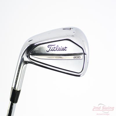 Titleist 2023 T200 Utility Utility Iron 4 Utility True Temper AMT Red S300 Steel Stiff Left Handed 39.75in