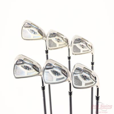 Cobra AMP Cell Silver Iron Set 4-9 Iron Cobra Amp Cell Iron Graphite Stiff Right Handed +1/4"