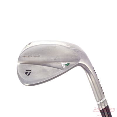 TaylorMade Milled Grind 4 Chrome Wedge Lob LW 58° 13 Deg Bounce HBW True Temper Dynamic Gold Tour Issue 115 Steel Wedge Flex Right Handed 34.5in
