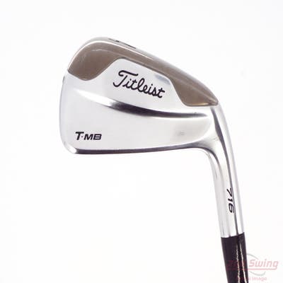Titleist 716 T-MB Utility Iron 4 Utility True Temper Dynamic Gold Tour Issue Onyx X100 Steel X-Stiff Right Handed 38.5in