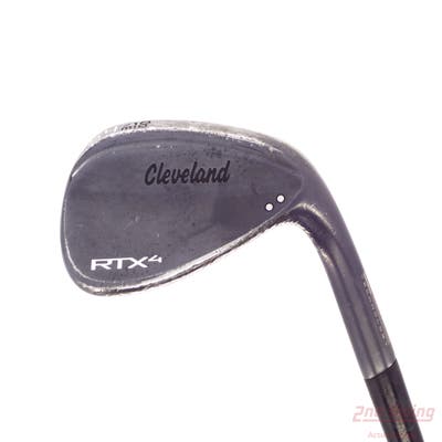 Cleveland RTX 4 Black Satin Wedge Sand SW 54° 10 Deg Bounce Mid True Temper Dynamic Gold Tour Issue S400 Steel Stiff Right Handed 35.75in