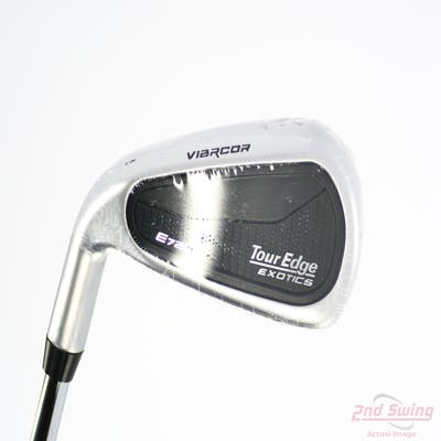 Mint Tour Edge Exotics E725 Single Iron 7 Iron FST KBS Tour Lite Steel Stiff Left Handed 37.5in