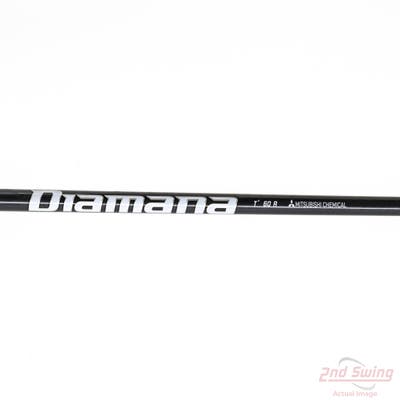 Used W/ TaylorMade RH Adapter Mitsubishi Golf Diamana T+ 60 Driver Shaft Regular 44.0in