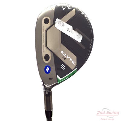 Mint Callaway Elyte X Fairway Wood 5 Wood 5W 18° Mitsubishi Vanquish PL 50 Graphite Regular Left Handed 42.5in
