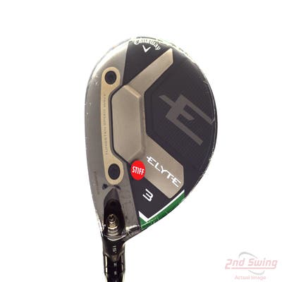 Mint Callaway Elyte Fairway Wood 3 Wood 3W 15° Project X Denali Charcoal 60 Graphite Stiff Left Handed 43.25in