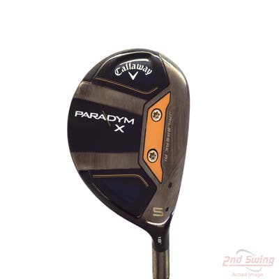 Callaway Paradym X Fairway Wood 5 Wood 5W 18° Aldila Ascent PL 50 Graphite Senior Right Handed 42.5in