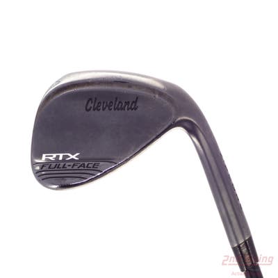Cleveland RTX Full Face Black Satin Wedge Sand SW 54° 9 Deg Bounce Fujikura Vista Pro 50 Graphite Regular Right Handed 35.75in