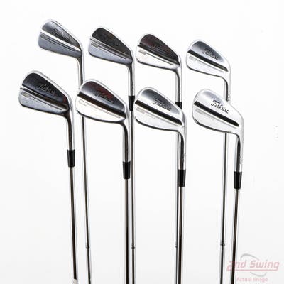 Titleist 714 MB Iron Set 3-PW True Temper Dynamic Gold AMT S300 Steel Stiff Right Handed +1/2"