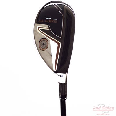 TaylorMade SIM Gloire Hybrid 4 Hybrid 21° Fujikura AIR Speeder Gold Graphite Senior Right Handed 40.0in
