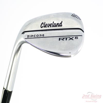 Cleveland RTX 6 ZipCore Tour Satin Wedge Lob LW 60° 10 Deg Bounce Mid True Temper Dynamic Gold Spinner Tour Issue Steel Wedge Flex Left Handed 35.25in
