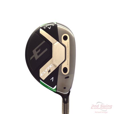 Mint Callaway Elyte X Fairway Wood 7 Wood 7W 21° Graphite Design Tour AD VF-6 Graphite Stiff Right Handed 40.75in