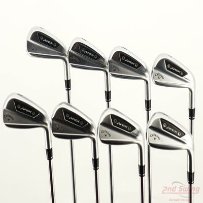 Callaway Apex Ai200 Iron Set 4-PW AW True Temper Elevate MPH 95 Steel Regular Right Handed STD