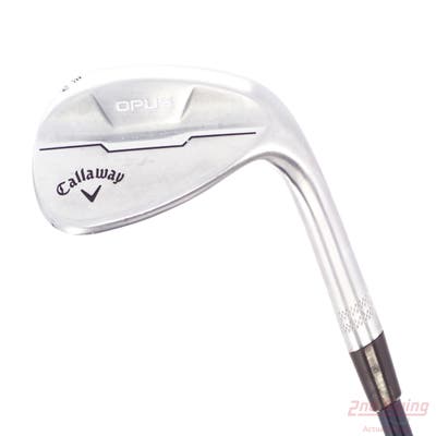 Callaway Opus Brushed Chrome Wedge Lob LW 58° 12 Deg Bounce W Grind UST Recoil Dart HDC 65 Graphite Wedge Flex Right Handed 34.75in