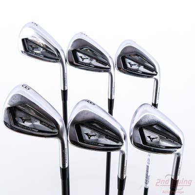 Mizuno JPX 921 Hot Metal Pro Iron Set 5-PW Mitsubishi MMT 60 Graphite Senior Right Handed +1/2"