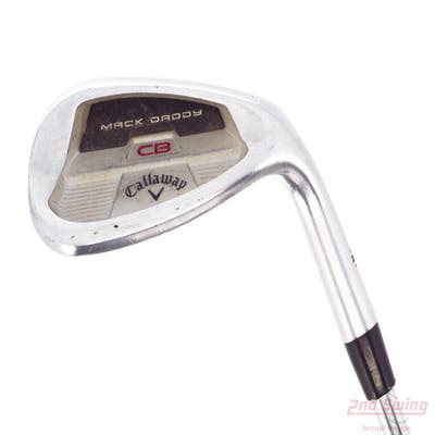 Callaway Mack Daddy CB Wedge Lob LW 58° 12 Deg Bounce FST KBS Hi-Rev 2.0 105 Steel Wedge Flex Right Handed 34.5in
