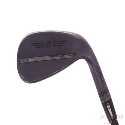 Titleist Vokey SM10 Jet Black Wedge Gap GW 50° 12 Deg Bounce F Grind Mitsubishi Tensei Red AM2 Graphite Senior Right Handed 36.25in