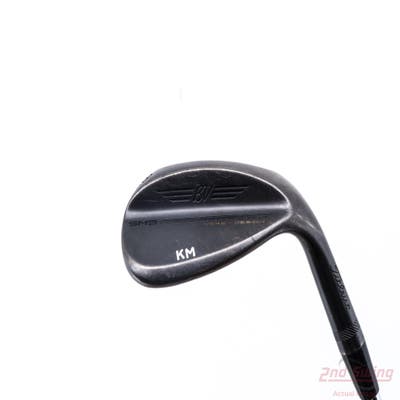 Titleist Vokey SM9 Jet Black Wedge Lob LW 58° 12 Deg Bounce D Grind Titleist Vokey BV Steel Wedge Flex Right Handed 35.5in
