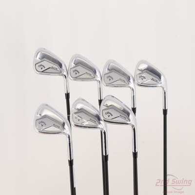 Mint Callaway Elyte HL Iron Set 7-PW AW GW SW Project X Cypher 2.0 50 Graphite Senior Right Handed STD