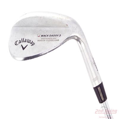 Callaway Mack Daddy 2 Chrome Wedge Sand SW 56° 10 Deg Bounce S Grind True Temper Dynamic Gold Steel Wedge Flex Right Handed 37.0in