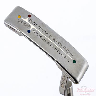 Titleist Scotty Cameron Studio Stainless Newport 2 Putter Steel Right Handed 35.0in