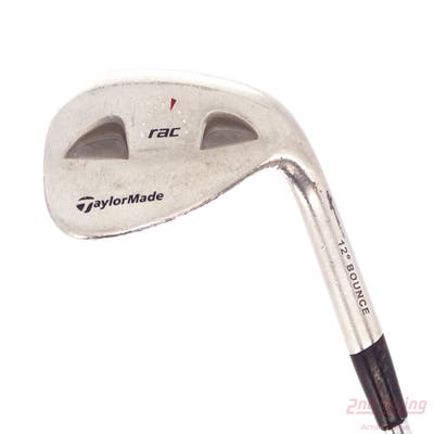 TaylorMade Rac Chrome Wedge Sand SW 56° 12 Deg Bounce True Temper Dynamic Gold Steel Stiff Right Handed 35.5in