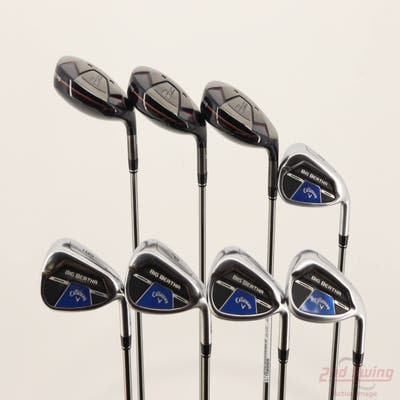 Callaway Big Bertha B21 Iron Set 5-PW AW SW Callaway RCH 65 Graphite Senior Right Handed +1 1/2"