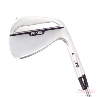 Ping s159 Chrome Wedge Pitching Wedge PW 46° 12 Deg Bounce S Grind True Temper Dynamic Gold Tour Issue S400 Steel Stiff Right Handed Black Dot 35.5in
