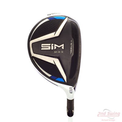TaylorMade SIM MAX Fairway Wood 5 Wood 5W 18° Aldila NV Ladies 45 Graphite Ladies Right Handed 41.0in