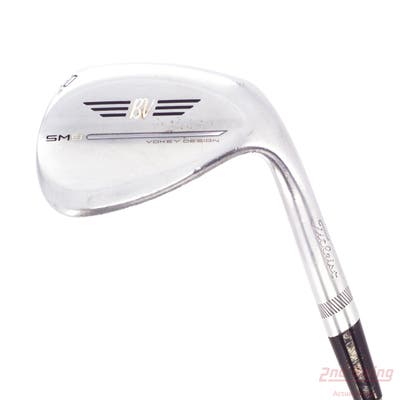 Titleist Vokey SM9 Tour Chrome Wedge Lob LW 60° 8 Deg Bounce M Grind Titleist Vokey BV Steel Wedge Flex Right Handed 35.0in