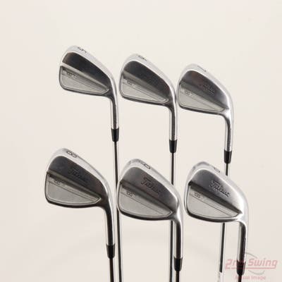 Titleist 2023 T100 Iron Set 5-PW True Temper Dynamic Gold Tour Issue X100 Steel X-Stiff Right Handed +1"
