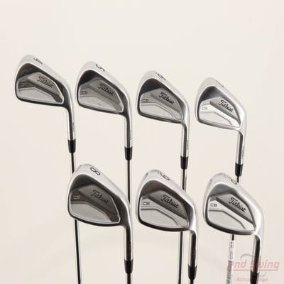 Titleist 620 CB Iron Set 4-PW True Temper Dynamic Gold X100 Steel X-Stiff Right Handed STD