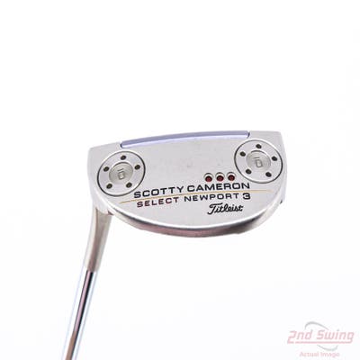 Titleist Scotty Cameron 2018 Select Newport 3 Putter Steel Left Handed 35.0in