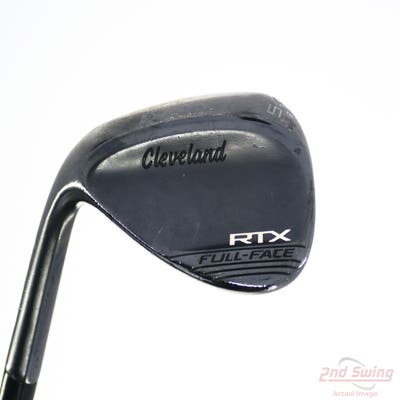 Cleveland RTX Full Face Black Satin Wedge Sand SW 54° 9 Deg Bounce True Temper Dynamic Gold Spinner Tour Issue Steel Wedge Flex Left Handed 35.0in
