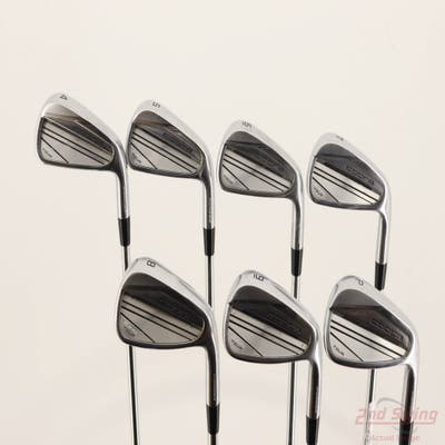 Cobra 2023 KING Tour Iron Set 4-PW FST KBS Tour $-Taper Steel Stiff Right Handed -1/4"