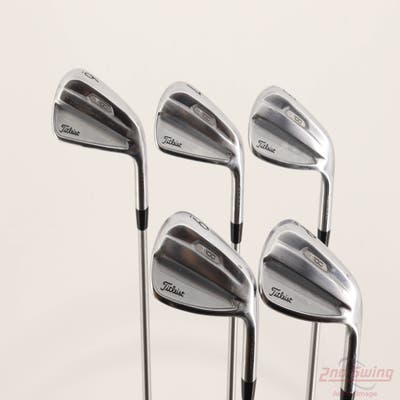 Titleist 2021 T100 Iron Set 6-PW FST KBS C-Taper Matte Steel Stiff Right Handed +3/4"