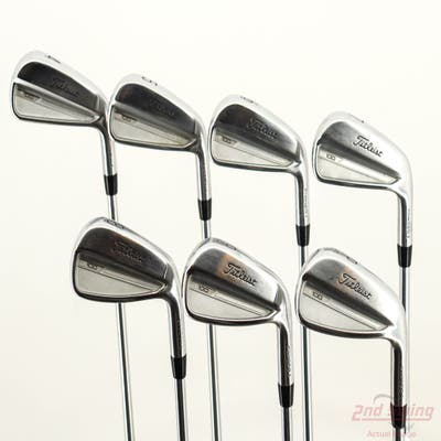 Titleist 2023 T100 Iron Set 4-PW Project X IO 6.0 Steel Stiff Right Handed STD