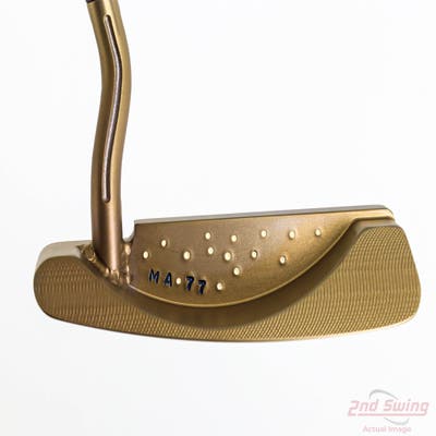 New MannKrafted Custom MA/77 Stainless Gold Putter Steel Right Handed 35.0in