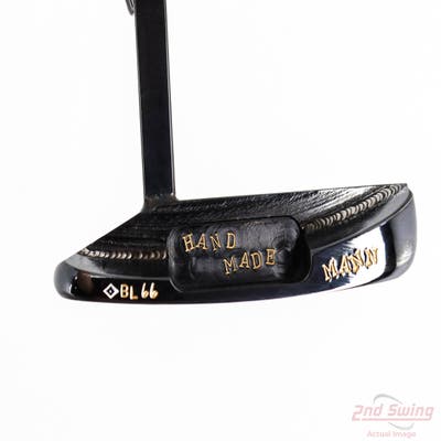 New MannKrafted Custom BL/66 Handmade Black Oxide Putter Steel Right Handed 34.0in