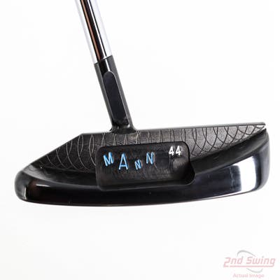 New MannKrafted Custom BL66 Carbon Center Shafted Blade Black Oxide Putter Steel Right Handed 35.0in