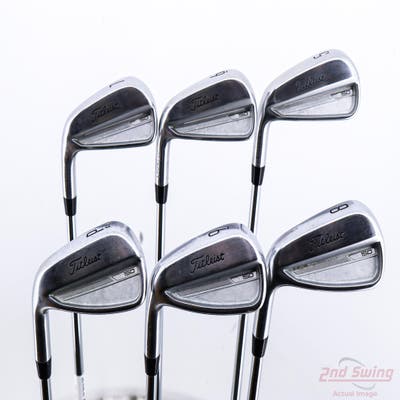 Titleist 2023 T150 Iron Set 5-PW Project X Rifle 7.0 Steel X-Stiff Left Handed +1/4"