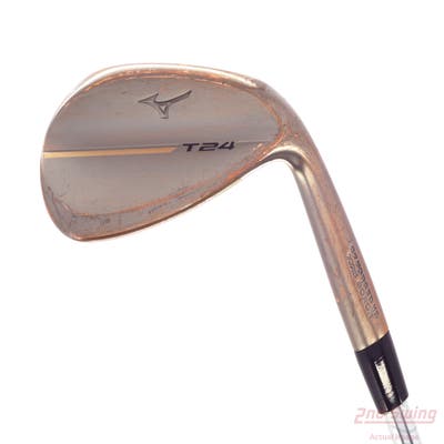 Mizuno T24 Denim Copper Wedge Sand SW 56° 12 Deg Bounce S Grind True Temper Dynamic Gold Tour Issue S400 Steel Stiff Right Handed 35.75in