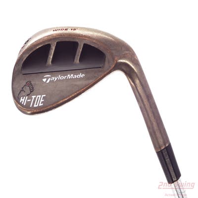 TaylorMade HI-TOE RAW Big Foot Wedge Sand SW 56° 15 Deg Bounce FST KBS Hi-Rev 2.0 115 Steel Wedge Flex Right Handed 35.25in