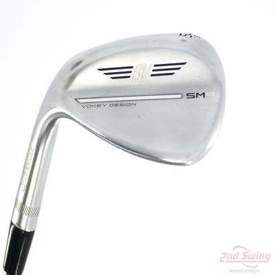 Titleist Vokey SM9 Tour Chrome Wedge Sand SW 54° 10 Deg Bounce S Grind Titleist Vokey BV Steel Wedge Flex Left Handed 35.25in