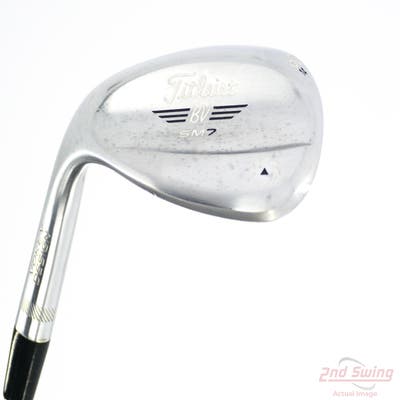 Titleist Vokey SM7 Tour Chrome Wedge Lob LW 60° 14 Deg Bounce K Grind SM7 BV Steel Wedge Flex Left Handed 35.0in