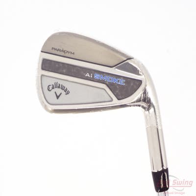 Mint Callaway Paradym Ai Smoke Single Iron 7 Iron True Temper Elevate MPH 95 Steel Stiff Right Handed 37.0in